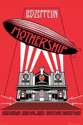 LED ZEPPELIN POSTER MOTHERSHIP