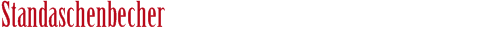 Standaschenbecher