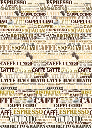 Fototapete - Kaffee - Cafeteria 4-teilig - Klicken fr grssere Ansicht
