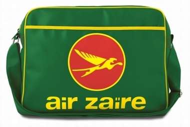 LOGOSHIRT - AIR ZAIRE TASCHE - GR�N - FAKE LEATHER