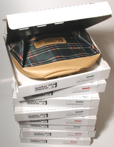 Verpackung geöffnet