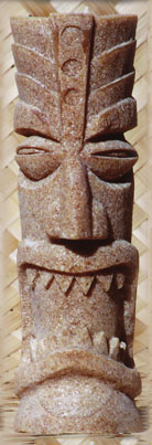 TIKI TEELICHTHALTER  TIKI MAKAI - TEAK auf einer Basel Wunschliste / Geschenkidee